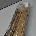 UNISHADES No Drill Cordless Bamboo Roman Shades, 3672 in, Teak | Natural material, Light Filtering, Easy Install