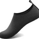 Homitem Water Shoes for Women Men Aqua Socks Swim Beach Pool River Slip-On Barefoot Quick-Dry Vacation Cruise Essentials Accessories for Yoga Kayak Sports, Size: 8.5-9.5 Women/7.5-8.5 Men