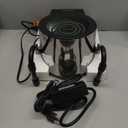 Greenhouse Heater with Thermostat, 1500W Outdoor Heater with Fast Heating, Overheat Protection, Grow Tent Heat for Greenhouse, Garden, Flower Room