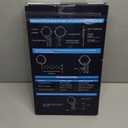 Famihomii 5X/20X Wall Mount Magnifying Mirror with Light, Rechargeable Double Sided Magnification, 4000mAh Battery, Type-C Cable, Touch Dimmable, for Home, Bathroom, Cloakroom, Housewarming Gifts