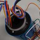 Taidacent Hollow Slip Ring Signal Power Continued 2/4/6/12 Road Collector Ring Conductive Electric Motor Slip Ring Rotating Connector (12 Wire 10A Inner hole 25.4mm OD 86mm)