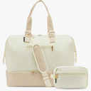 Weekender Bags for Women, Large Travel Duffel Bag with Shoes Compartment, Carry On Overnight Tote Bags with Toiletry Bags, Hospital Bags for Labor and Delivery