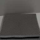 Pieviev Cat Litter Mat Double Layer Waterproof Urine Proof Trapping Mat (Gray, 24x15 Inch (Pack of 1))