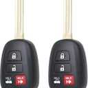 MechanMagic G Chip Key Fob Replacement Fits for Toyota Camry 2012 2013 2014 Keyless Entry Remote Control FCC ID: HYQ12BDM, PN: 89070-06420 (Set of 2)