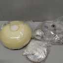 KCO Lighting Mid Century Modern Wall Mounted Bedside Lamp Brass Gold Wall Sconce Glass Globe Bathroom Vanity Light Fixture Vintage Wall Light Wireless Bedroom Wall Sconce Lamp (Yellow)