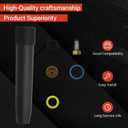 Fuel Injector Seal Kits Universal Repair Set Includes O-Rings Pintle Caps Seal Spacers and Filter Baskets (8 Set) with 1pcs Filter Removal Tool Replaces 0280150943 0280150955 0280150962
