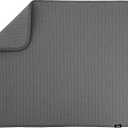 Key & Castle Microfiber Dish Drying Mat 16 in x 18 in, Gray