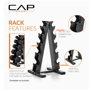 Cap A-Frame Dumbbell Weight Rack | Color Series