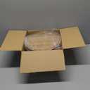 Acacia Wood Cake Stand with Lid, 12in Round Cake Holder, 2-in-1 Cake Plates with Acrylic Dome, Dessert Table Display Set for Party Birthday Kitchen Wedding