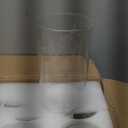 12pcs Clear Cylinder Vases for Centerpieces, Glass Flower Vases for Wedding Decorations and Home Decor, 6 Inch Glass Hurricane Candle Holder for Table Shelf