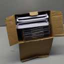 Delamu 2-Tier Multi-Purpose Bathroom Under Sink Organizers and Storage, Stackable Kitchen Pantry Organization, Pull Out Medicine Cabinet Organizer with Movable Dividers, White, 2 Pack