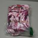 Calvin Klein Womens Button Front Printed Long Sleeve Blouse (X-Large, Pale Pink/Pink)