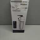 Whirlpool 10 x 2.5 Inch Whole House Water Filtration System WHKF-DWHV, 3/4" Ports, Clear Housing, NSF Certified Water Filter WHKF-GD05 Included