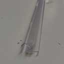 Premium Frameless Shower Door Bottom Seal Strip for Glass Doors - Shower Door Seal Sweep (1/2 x 39, Clear Vinyl)