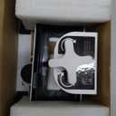 Anti Theft Ring Doorbell Mount - Renter Friendly Ring Doorbell Holder for Apartment Door - All Metal Ring Door Bracket Blink Doorbell Mount No Drill (Frosted Black)