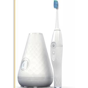 Tao Clean UV Sanitizing Sonic Toothbrush and Cleaning Station, Electric Toothbrush, Dual Speed Setting, White