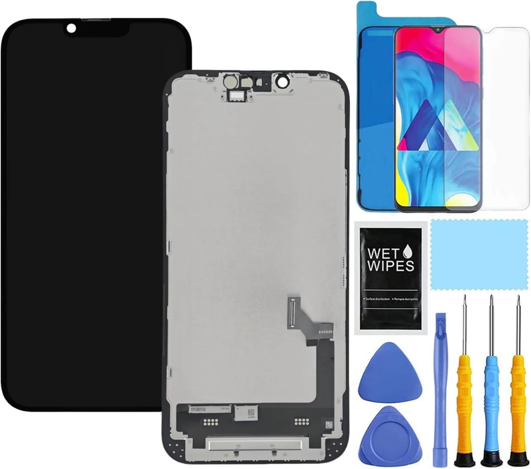 for iPhone 16e Screen Replacement for iPhone 16e Screen Replacement kit for iPhone 16e LCD Display digitizer A3212 A3408 A3410 A3409 Touch Screen Assembly with Repair Tools