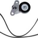 AC Belt Tensioner Serpentine Belt Tensioner Kit for Chevrolet Silverado 1500 1999-2008 GMC Sierra 1500 1999-2008 Cadillac Escalade 2002-2008 Hummer H2 2003-2008 Replaces 90K-38159 ACK040378HD