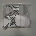 YQHMT Basketball Socks Outdoor Athletic Crew Socks Thick Compression Sports Socks for Men & Women 4 Pack (6-12)