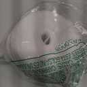 BENECREAT 10.9 Yards Translucent Pleated Curtain Tape, Nylon Folding Tape, White Flat, for Hooks Used to Make Home Decor Items