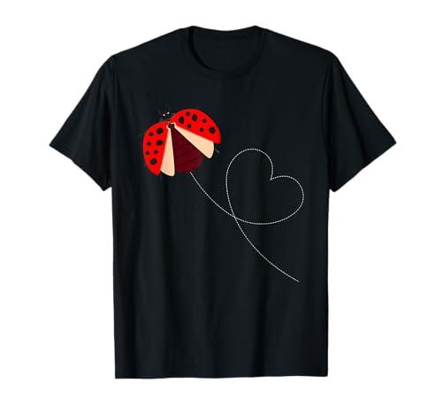Funny Ladybug Design For Men Women Boys Girls Lady Bug Lover T-Shirt Size M
