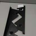 Stainless Steel Stove Gap Covers (2 Pack), Stove Gap Filler, Stove Counter Gap Guards for Kitchen, Range Trim Kit, Easy Clean with Heat Resistant, Adjustable Length 13.8 to 27.6, Width 0.79" (Black)