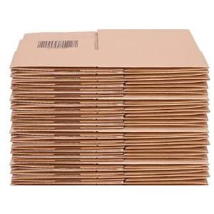 2' X 8" Brown Boxes, 35 Count