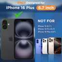 Beasyjoy for iPhone 16 Plus Case Waterproof, Metal Heavy Duty Full Body Protective Case with Built-in Screen Protector, Military Grade Shockproof Defender Cover for iPhone 16 Plus 6.7", Black