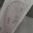 Dritz 12" Pattern Drafting, Clear Curved Ruler
