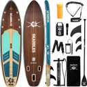 11’Inflatable Stand Up Paddle Board with Beginners SUP Accessories