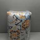 Smiry 6x9 Area Rugs for Living Room, Boho Chic Style Printed Rugs, Low Pile, Non-Shedding, Easy Care, Machine Washable Lightweight Floor Carpets Rugs for Bedroom, Dining Room, Home Office, Blue