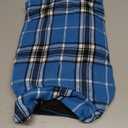 Kuoser Waterproof Dog Coat, Reversible Dog Jacket for Small Dogs, Adjustable Durable Doggie Winter Coat Warm Cozy Puppy Cold Weather Apparel from Small to Large Breed, Blue S (Small (Pack of 1))