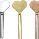 3Pcs Metal Manual Toothpaste Squeezer,Stainless Steel Dispenser Tube Squeezer,Hand Cream Tube Key Roller Set,Metal Tube Squeezer Rolling Key for Bathroom Cosmetic, Aids and Accessories