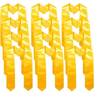 GraduationMall 12 Pieces 72 Inch Plain Graduation Stole Bulk Sublimation Blank Honor Graduation Sash Unisex Adult (Gold / 12 Pack) GraduationMall 12 Pieces 72 Inch Plain Graduation Stole Bulk Sublimation Blank Honor Graduation Sash Unisex Adult (Gold / 12 Pack)