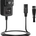 for Wahl Shaver Shaper Charger 2V Power Cord for Wahl Trimmer 8061, 8163, 8786-1001, 7367, 7357, 7029, 7060, 7035, 7339, 7356, 4000, 5-Star Series Replacement Whal Clipper Power Cord