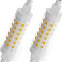 R7S LED Bulb Dimmable,120V 100W 78mm T3 J Type Halogen Bulb Equivalent,Long Lasting Double Ended Floodlight Bulbs for Work,Security,Landscape Lights,Floor Lamps,Warm White 3000K,2 Pack