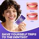 Purple Teeth Whitening Strips - 28 Teeth Whitener Strips (14 Uses) | Purple Color-Correcting Gel Technology | Teeth Whitening Kit for Sensitive Teeth | Enamel Safe, Peroxide-Free for a Brighter Smile