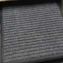 Extra Wide & Long Dog Car Ramp, 71" L x 17.2" W, Aluminum, Black, Up to 270 LBS, Foldable, Non-Slip Rug Surface, Portable Pet Stair Ramp for Car, SUV & Truck, Outdoor