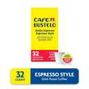 2 x Caf Bustelo Espresso Style Dark Roast, Single Serve Coffee Pods, 32 Count (Pack of 1), BB Date: 11/26/2026