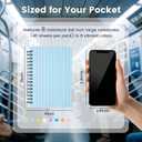 Koogel 400 Count Spiral Index Cards 4x6, 8 Pack of 8 Colors Ruled Flash Cards with Waterproof Cover for Studying, Note Taking Office Organization, College & School Supplies, (50 Sheets Each)