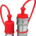 3/8" Ag ISO 5675 Hydraulic Quick Connect Couplers with Dust Caps,Pioneer Style Hydraulic Coupler,3/8" NPT Thread + 3/8" ISO 5675 Body