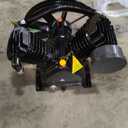 Cast Iron Twin Cylinder Air Compressor Pump Replacement, 145PSI 4HP, 8Bar