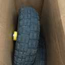 AR-PRO (2 Pack) 4.10/ 3.50-4 Tire and Wheel, Replacement 10-Inch Pneumatic Tire with 5/ 8" Bearings and 2.2" Offset Hub, Compatible with Hand Truck, Wheelbarrow, Wagon, Gorilla Carts