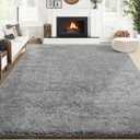 8'x10' Area Rug for Living Room: Fluffy Shag Soft Washable Rugs Large Fuzzy Plush Indoor Carpet for Bedroom Nursery Playroom Kids Girls Boys Room