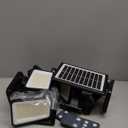 4500LM Solar Lights Outdoor, 4 Adjustable Heads Motion Sensor Lights, 3 Mode, 6500K, IP65 Waterproof Solar Security Wall Lights, Remote Control Flood Lights, Graden, Outside, Backyard, 2 Pack