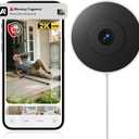 Window Camera, 2K 2.4G WIFI Indoor Cameras for Home Security with Starlight Night Vision, AI Smart Detection, 911 Emergency Dispatch, US Based Cloud,2 Way Talk, 24/7 Recording, Easy & Quick Install