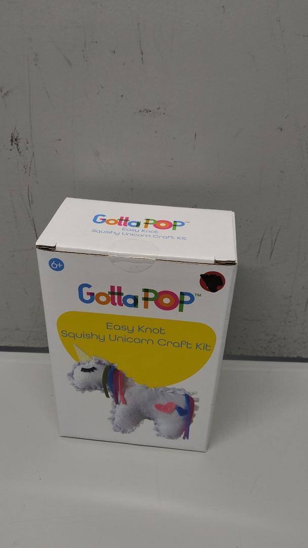 Gotta Pop Easy Knot Squishy Unicorn Craft Kit