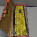 BOOGIIO Large Print Computer Keyboard, Wired USB High Contrast Keyboard with Oversized Print Letters for Visually Impaired Low Vision Individuals (Yellow+Black)