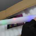 EXCECAR 118PCS Foam Glow Sticks Bulk Party Pack, Foam Light Up Sticks, Light Up Foam Sticks, 3 Mode Colorful Flashing, Glow in The Dark Sticks for Wedding Halloween Christmas Concert Party Supplies