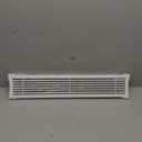 Linear Bar Air Grille 24" X 4", Aluminum Air Supply/Return Grilles,Easy Air Flow,Removable Grille/Door-HVAC Air Vent Cover,White[Outer Dimensions: 24.8"w X 4.8"h]